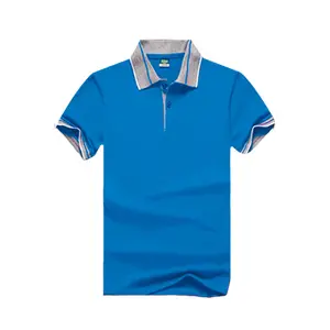 Bádminton marca camisetas en Polo azul Dri Fit camisa de Polo