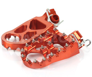 Vente chaude billet cnc dents pointues repose-pieds pour honda <span class=keywords><strong>crf</strong></span> 125 250 <span class=keywords><strong>450</strong></span> - Product Image 1