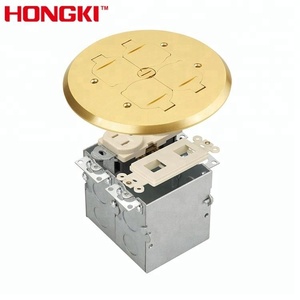 Comercio al <span class=keywords><strong>por</strong></span> mayor de la fábrica ronda tapa cajas de suelo con <span class=keywords><strong>nosotros</strong></span> tipo TR receptáculo y Datacom - Product Image 1