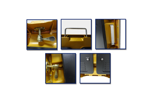 P8 al aire libre estándar de 320x160mm para 40x20 puntos pantalla led con alquiler de impermeable de fundición gabinete - Product Image 4