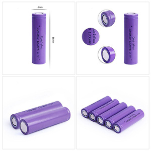 Free shipping high quality Battery rechargeable <span class=keywords><strong>3</strong></span>,7 v 1200 mah lithium li-ion battery 18650 a Bulk - Product Image 5
