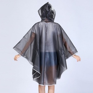 Casaco de chuva transparente com capuz EVA para mulheres, casaco de chuva com bolsa, impermeável, mais vendido em 2025 - Product Image 4