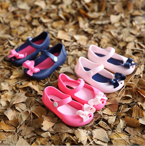 Summer New Children's Sandals Bow Fish Mouth Sandals <strong>Jelly</strong> <strong>Girls</strong> <strong>Shoes</strong> Wholesale - Product Image 3