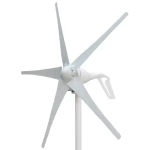 Dễ Dàng Cài Đặt 400W Wind Mill Máy Phát Điện Tuabin Gió 3/ 5 Lưỡi Cho Tùy Chọn
