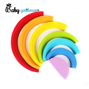Top mode éducatifs en <span class=keywords><strong>bois</strong></span> <span class=keywords><strong>arc</strong></span> stacking <span class=keywords><strong>jouet</strong></span> pour bébé Z13157D - Product Image 1