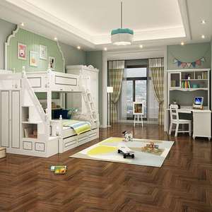 <span class=keywords><strong>Lit</strong></span> superposé convertible multifonction en bois massif de pin blanc pour garçons, <span class=keywords><strong>lit</strong></span> superposé pour enfants avec toboggan et <span class=keywords><strong>tiroir</strong></span> - Product Image 6