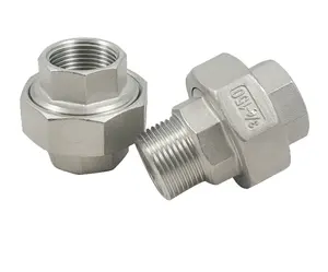 Stainless Steel Pipe Fitting Union Conical M/F