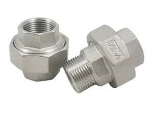 Tubo in Acciaio Inox Raccordo Unione Conico M/F