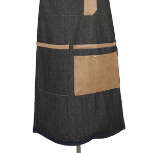 Vente en gros <span class=keywords><strong>de</strong></span> toile en coton avec logo imprimé personnalisé <span class=keywords><strong>Salon</strong></span> <span class=keywords><strong>de</strong></span> manucure <span class=keywords><strong>Barbe</strong></span> Poches <span class=keywords><strong>de</strong></span> cuisine Arpons - Product Image 6