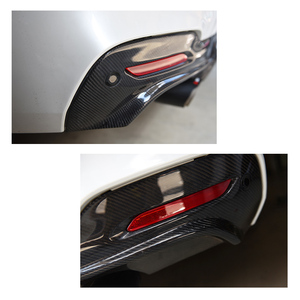 Fibra de carbono coche difusor trasero labio estilo para BMW Serie 3 GT F34 <span class=keywords><strong>M</strong></span> parachoques 4-puerta 2014 -<span class=keywords><strong>2017</strong></span> - Product Image 5