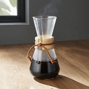 <span class=keywords><strong>Chemex</strong></span> de café de papel reutilizable taza 6 Pour por goteo de bambú de lujo de madera bandeja <span class=keywords><strong>Chemex</strong></span> goteo máquina de café - Product Image 6