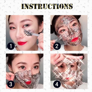 China factory Hot Sale Label private moisturizing watch out the least wholesale leather star peeling facial mask - Product Image 6