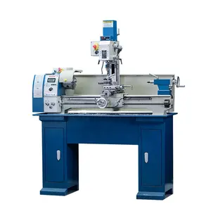 Fusai FC250V American Standard Multifunctional benchtop high precision 3 in 1 mini metal lathe drilling and milling machine