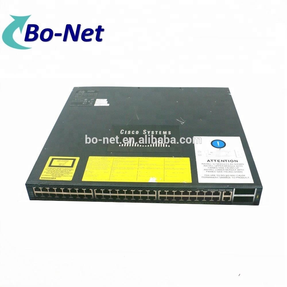 Cisco 4948 10 Gigabit Ethernet Switch WS-C4948-10GE управляемый коммутатор сети cisco 48-портовый коммутатор с хорошая цена