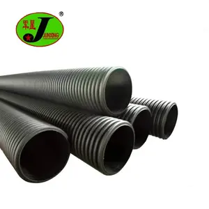 OEM Wholesale Pipe Supplier New Zealand 500mm HDPE corrugated pipe for CULVERT AND HIGHWAY DRAINAGE