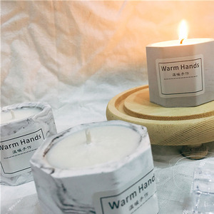 De China, venta al por mayor de piedra mármol vela tarros de mármol tazas de mármol de Carrara blanco vela tarros - Product Image 5