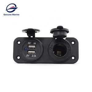 Wostu — allume-cigare USB, pour bateau, caravane, camping-Car, 12v/24v, USB, Double <span class=keywords><strong>trou</strong></span>, étanche, prise cc - Product Image 2