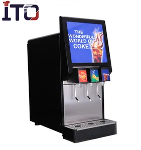 Sıcak satış gazlı İçecek Pepsi Soda çeşme dağıtıcı makinesi için ticari/ev/dükkan kullanımı