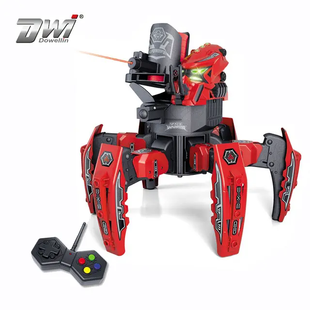 Игрушечный робот-Осьминог DWI PK с дистанционным управлением, с инфракрасным/пусковым летающим блюдцем