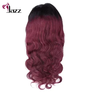 Factory Price Brazilian Remy Hair Straight 10-20 Inch 4X4 Lace Front Wig 5 Colors Lace Front Human Hair Wigs BUG# T1B/99j #27