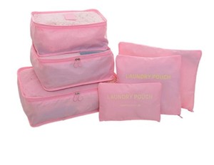 Mode 6 pièces bagage emballage cube vêtements <span class=keywords><strong>voyage</strong></span> <span class=keywords><strong>sac</strong></span> <span class=keywords><strong>de</strong></span> rangement ensemble pour valise - Product Image 2