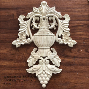 Appliques et décorations en bois pour meubles, murs, portes d'armoires, artisanat de décoration intérieure - Product Image 4