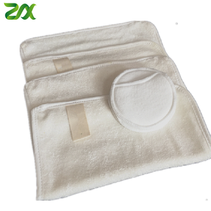 BambooMake-up removal pads reusable, the washable - ecological skin cleansing facial tissues without chemicals - Product Image 1