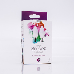 Hộp Bao Bì Bóng Đèn <span class=keywords><strong>LED</strong></span> Giấy Các Tông Màu Trắng In Thiết Kế Theo Yêu Cầu - Product Image 4