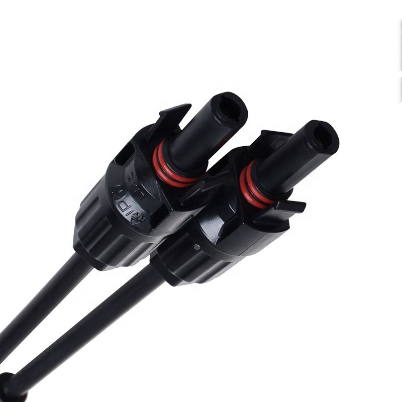 Mc3 mc4 солнечной Кабельный разъем с awg 10 Солнечный Кабель 6mm2