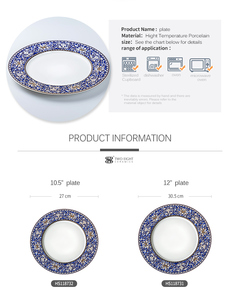 Restaurante blanco de porcelana China de hueso fino juego de vajilla de restaurante de cerámica blanca juegos de vajilla de lujo placas/placas de