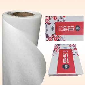 <strong>Greaseproof</strong> MG <strong>Bleached</strong> Kraft <strong>Paper</strong> with Pe Coating As White Food <strong>Paper</strong> Can Be Heat Sealing