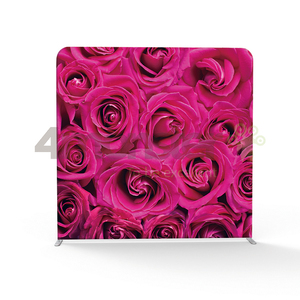 Toile <span class=keywords><strong>de</strong></span> <span class=keywords><strong>fond</strong></span> portable personnalisable en tissu 8x8 pieds avec <span class=keywords><strong>support</strong></span> en aluminium pour la photographie et le <span class=keywords><strong>support</strong></span> <span class=keywords><strong>de</strong></span> <span class=keywords><strong>fond</strong></span> - Product Image 3