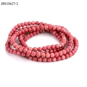 สร้อยข้อมืออัญมณี<span class=keywords><strong>925</strong></span>กึ่งมีค่าจากธรรมชาติขนาด4มม. สำหรับสตรีลูกปัดเงินสเตอร์ลิง - Product Image 4