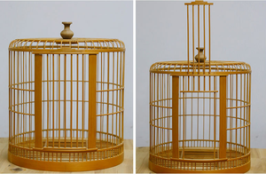 2019 Venta caliente de transporte de mascotas de jaula de pájaro de madera canarias jaulas casas - Product Image 4