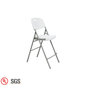 Mobilier d'extérieur pour patio et <span class=keywords><strong>jardin</strong></span> Table pliante en <span class=keywords><strong>plastique</strong></span> Bar d'hôtel portable Table pliante blanche ronde <span class=keywords><strong>de</strong></span> 80cm en <span class=keywords><strong>plastique</strong></span> Ensemble <span class=keywords><strong>de</strong></span> chaises - Product Image 6