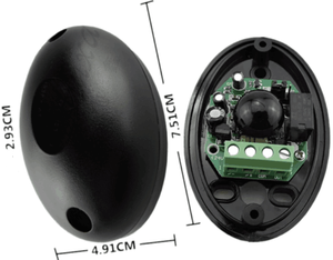 Fotocellula anti bussare, sensore del fascio di sicurezza per motore cancello, dispositivo antiknock motore cancello wifi - Product Image 3
