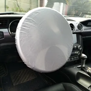 Parasol para volante de coche, cubierta con mango