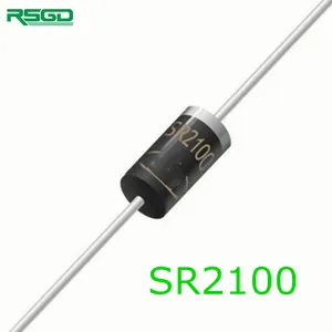 특별한 제안 다이오드 삼극관 MOSFET 트랜지스터 SR2100 DO-41 sr2100 다이오드 sr2100 schottky dioda 2a SOP SMD DIP TO-247 263