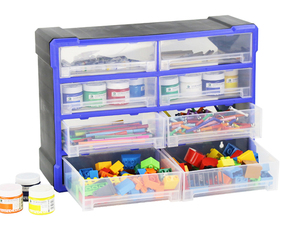 2019 Wholesale Clear Plastic Storage Boxes Drawer Organizer