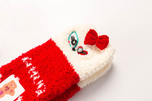 Nouvelles chaussettes d'hiver mignonnes en fourrure d'animaux, boîte cadeau, chaussettes de Noël unisexes amusantes et moelleuses en 3D - Product Image 6