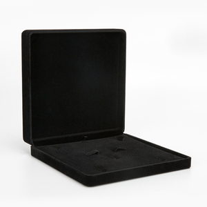 Customized Logo <strong>Cardboard</strong> Plus Flannel Jewelry Packaging Gift <strong>Box</strong> Jewelry <strong>Storage</strong> <strong>Box</strong> - Product Image 4