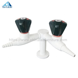 प्रयोगशाला सामान डबल सिर गैस नल/बेंच-शीर्ष गैस मुर्गा/पीतल गैस वाल्व - Product Image 2