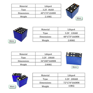 Ventes d'usine 3.2 v 40AH 60AH 100AH 120AH 200AH 240AH Fer phosphate lifepo4 batterie cellulaire - Product Image 5