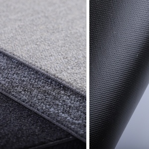 Cổ Phiếu Chống Cháy Đen Và Xám <span class=keywords><strong>Nylon</strong></span> Đồng Bằng Thảm Gạch 50X50Cm Cho Văn Phòng Sử Dụng Thiết Kế Mới Thượng Hải Hangju Meteor Series - Product Image 4