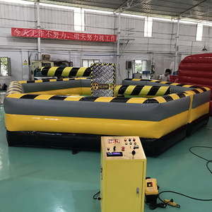 Máquina inflable del <span class=keywords><strong>curso</strong></span> del juego del limpiador del barrendero de la actividad al aire libre del grupo para la venta - Product Image 1