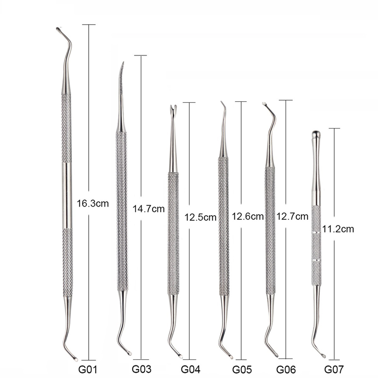 Двухсторонний подъемник ногтей из нержавеющей стали корректор бурсита уход за вросшим крючком инструмент для педикюра