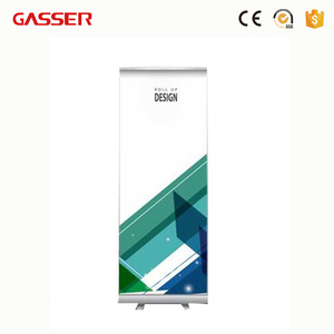 Esposizione su misura del supporto del rotolo dell'insegna del manifesto di alluminio di pubblicità all'aperto promozionale - Product Image 3