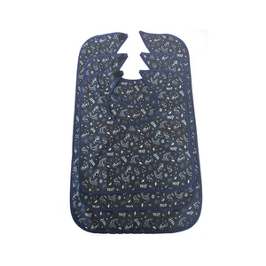 Tablier en tissu lavable personnalisé, best-seller, <span class=keywords><strong>pour</strong></span> adultes et <span class=keywords><strong>personnes</strong></span> <span class=keywords><strong>âgées</strong></span>, avec dos imperméable en vinyle - Product Image 3