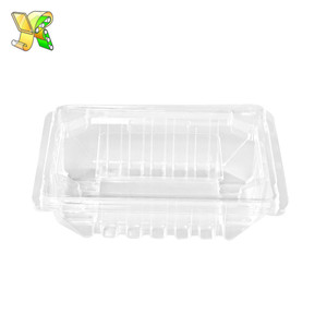 De fresa cereza frutas embalaje de almeja de frutas secas de embalaje de caja de plástico con tapas para frutas y verduras - Product Image 4