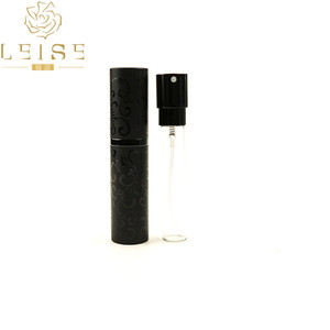 Bouteille avec tube en verre pour <span class=keywords><strong>parfum</strong></span>, récipient en aluminium, de 8 ou 15ml, mini bouteille avec atomiseur rechargeable, vente en gros, pièces - Product Image 5
